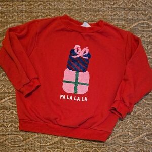 H&M | Sequin Holiday Sweatshirt